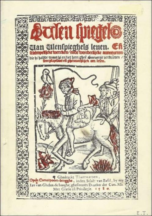 Ulenspiegel Antwerpen 1580, Boeken, Literatuur, Zo goed als nieuw, België, Ophalen of Verzenden