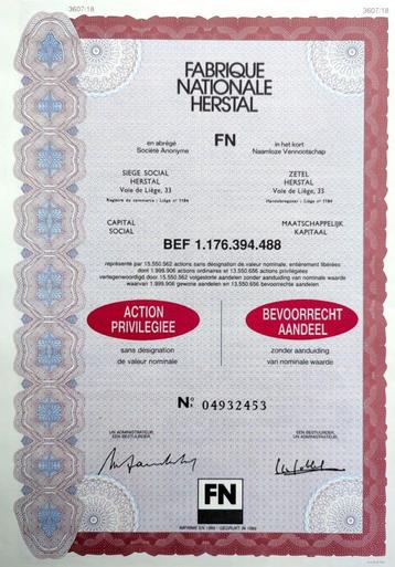 Fabrique National Herstal ca.1989 beschikbaar voor biedingen