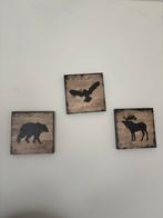 3x schilderijen, Ophalen