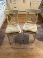 2 mooie landelijke keukenstoelen, Huis en Inrichting, Stoelen, Ophalen, Zo goed als nieuw