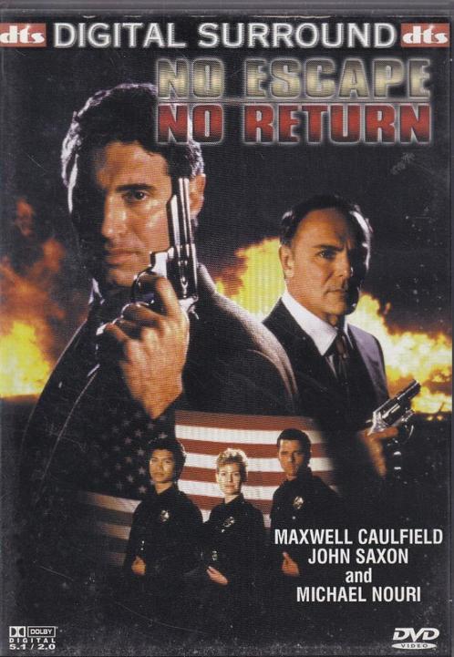 No Escape No Return (1993) Maxwell Caulfield - Dustin Nguyen, Cd's en Dvd's, Dvd's | Actie, Gebruikt, Actie, Vanaf 12 jaar, Ophalen of Verzenden