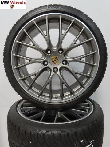 Porsche 20 inch velgen 911 991.2 RS Spyder 4 S winterbanden beschikbaar voor biedingen