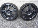 Quatre roues, jantes alliage avec pneus., Auto-onderdelen, Banden en Velgen, Banden en Velgen, Personenwagen, Zomerbanden, Ophalen
