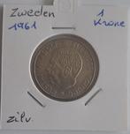 Zweden 1 Krone 1961 zilver, Verzenden