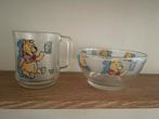 Vintage set tas en kom van Winnie The Pooh (Disney), Huis en Inrichting, Keuken | Servies, Gebruikt, Overige typen, Ophalen of Verzenden