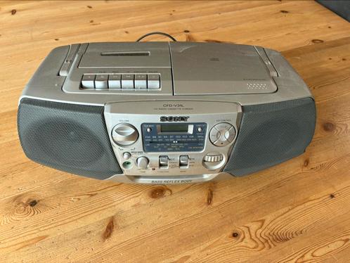 Sony CD-Radio Cassette-Corder CFD-V31L, Audio, Tv en Foto, Radio's, Gebruikt, Radio, Met cd-speler, Ophalen