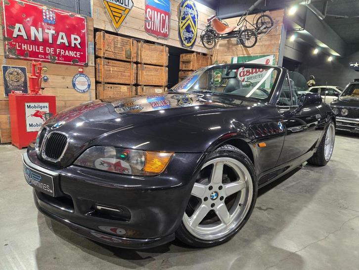 BMW Z3 1.8 HARD TOP & FAIBLE KILOMETRAGE, Auto's, BMW, Particulier, Z3, Benzine, Cabriolet, 2 deurs, Handgeschakeld, Zwart, Zwart