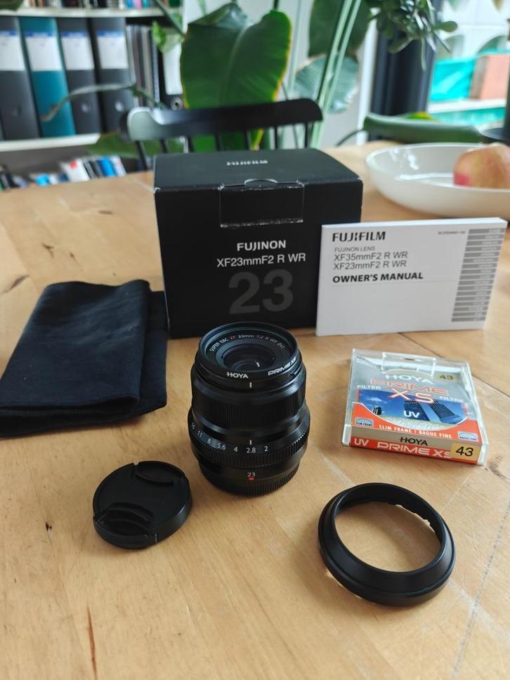 Fujifilm Fujinon XF 23mm F/2 R WR, Audio, Tv en Foto, Foto | Lenzen en Objectieven, Zo goed als nieuw, Groothoeklens, Ophalen
