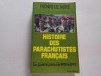 Boek Geschiedenis van Franse parachutisten, Ophalen of Verzenden, Luchtmacht, Boek of Tijdschrift