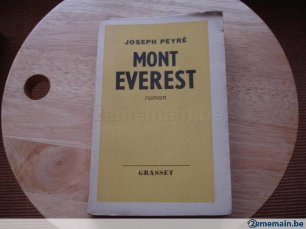 Mount Everest, Joseph Peyré, Boeken, Romans, Gelezen, Ophalen