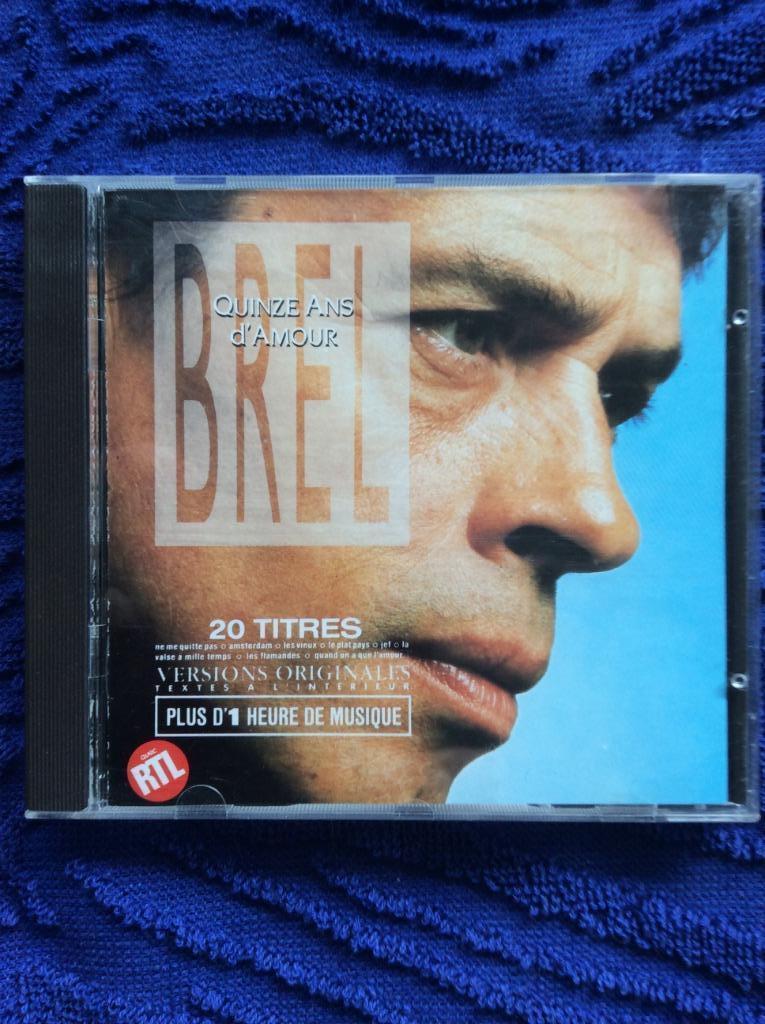 JACQUES BREL. (BESTE VAN)., Cd's en Dvd's, Ophalen of Verzenden, Zo goed als nieuw