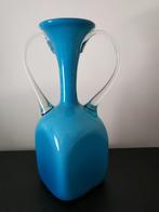 antieke blauwe glazen vaas, Ophalen