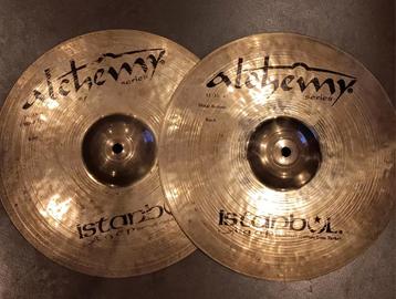 Istanbul Hi-Hats Alchemy, série ROCK 13 po/33 cm, Musique & Instruments, Enlèvement ou Envoi, Utilisé, Autres marques
