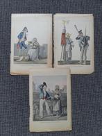 3 aantrekkelijke prenten naar Carle Vernet (1758-1836), Antiek en Kunst, Kunst | Etsen en Gravures, Verzenden