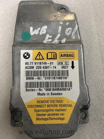 AIRBAG MODULE BMW 5 SERIE E60 E61 OE 9118749 beschikbaar voor biedingen