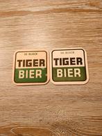 Oude bierviltjes tiger bier de blieck (9), Verzamelen, Biermerken, Ophalen of Verzenden