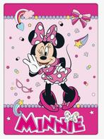 Minnie Mouse Fleece Deken - Roze - Disney, Meisje, Nieuw, Ophalen of Verzenden, Deken of Dekbed