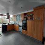 Keuken, Huis en Inrichting, Keuken | Complete keukens, Ophalen, Gebruikt, Bruin, Hoekkeuken