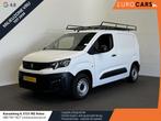 Peugeot Partner 1.5 BlueHDI Premium Airco Carplay Navi Parke, Auto's, Bestelwagens en Lichte vracht, Parkeersensor, Wit, Bedrijf