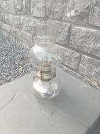 Lampe à huile en verre en parfait état avec une belle mèche, Antiquités & Art, Enlèvement