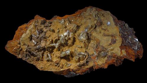 ADAMIET kristallen UV uit Zacatecas, Mexico., Verzamelen, Mineralen en Fossielen, Mineraal, Ophalen of Verzenden