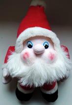 Kerstman in pluche - decoratie of speel knuffel - nieuwstaat, Ophalen of Verzenden, Zo goed als nieuw