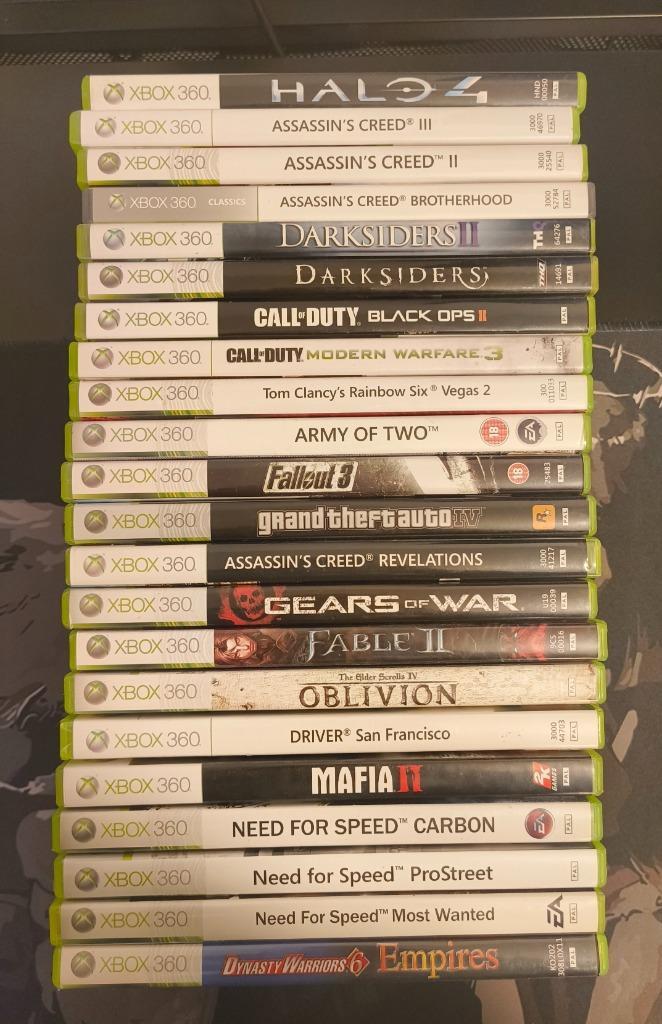 22x Xbox 360 Games, Games en Spelcomputers, Games | Xbox 360, Gebruikt, Overige genres, Ophalen