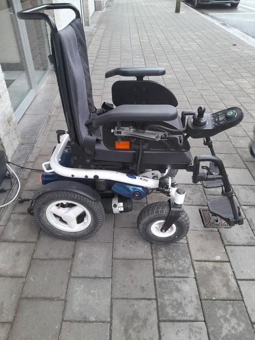 Invacare Kite opvowbare Elektr elektrische rolstoel, Diversen, Rolstoelen, Zo goed als nieuw, Elektrische rolstoel, Ophalen of Verzenden