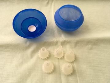 Tupperware - garneerbol met spuitmonden beschikbaar voor biedingen