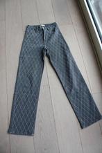 Prachtige grijze spijkerbroek vol strass, maat 34, Kleding | Dames, Spijkerbroeken en Jeans, Ophalen of Verzenden, Zo goed als nieuw