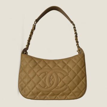Authentieke Chanel caviar schoudertas beschikbaar voor biedingen