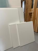 IKEA Evarli 4 witte planken diepte 51 cm, Enlèvement, 50 à 75 cm