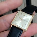 18 karaat  Jeager leCoultre  horloge, Handtassen en Accessoires, Horloges | Heren, Ophalen, Gebruikt, Goud, Leer