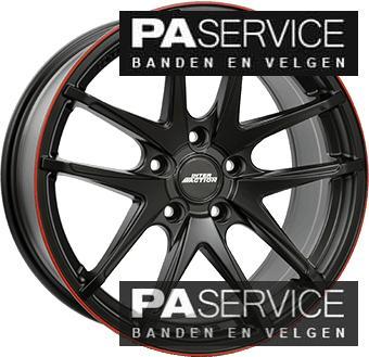 Nieuw 17 inch Matzwart Renault Clio set incl banden, Auto-onderdelen, Banden en Velgen, Velg(en), 17 inch, Ophalen of Verzenden