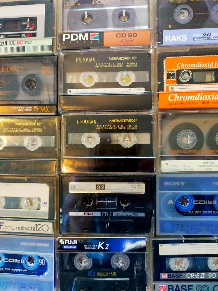 muziekcassettes te koop.... tientallen...., Cd's en Dvd's, Vinyl | Overige Vinyl, Gebruikt, Overige formaten, Ophalen of Verzenden
