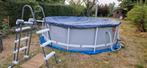 Piscine Intex tubulaire  3,66mx0,99m + filtre à cartouche, Tuin en Terras, Zwembaden, Ophalen, Gebruikt