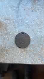 Medaille, tax plaatje hond 1949, Enlèvement ou Envoi, Bronze