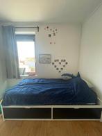 Ikea bed met twee lades - Gratis op te halen in Wilsele, Ophalen, Gebruikt, Eenpersoons, Wit