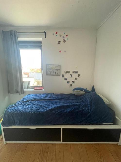 Ikea bed met twee lades - Gratis op te halen in Wilsele, Huis en Inrichting, Slaapkamer | Bedden, Gebruikt, Eenpersoons, 80 cm