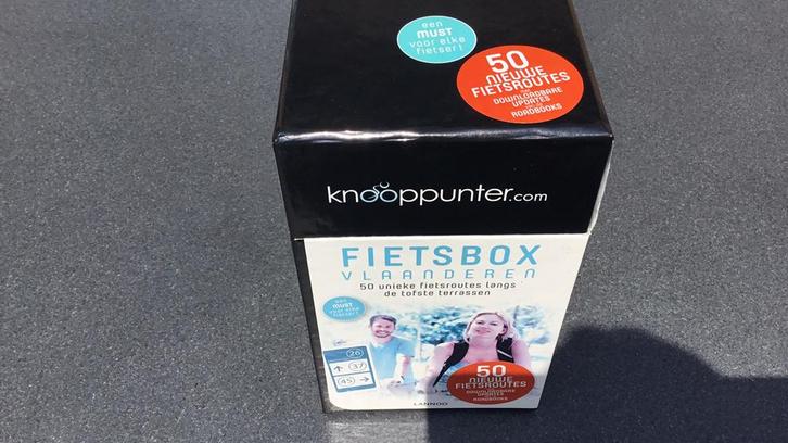 Knooppunter fietsbox Vlaanderen, Boeken, Reisgidsen, Zo goed als nieuw, Ophalen