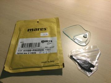 Mares Optical lens X-Vision R +2,5 nieuw aan 40€ ipv 56,50€