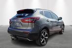 Nissan Qashqai DIG-T 140 Tekna + Glass Roof - incl 2 jaar KA, Voorwielaandrijving, Gebruikt, Zwart, 4 cilinders