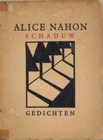 Alice Nahon gedichtbundel "Schaduw", 1934, Livres, Poèmes & Poésie, Enlèvement, Utilisé, Un auteur