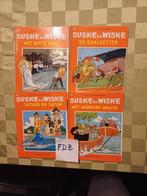 Strips Suske & Wiske (4 stuks), Gelezen, Willy Vandersteen, Europa, Ophalen of Verzenden