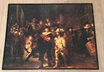 De Nachtwacht - Rembrandt - grote puzzel ingekaderd, Antiek en Kunst, Ophalen