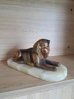 Figurine Sphinx Vintage Décoration Pharaon Égyptien Laiton, Enlèvement ou Envoi