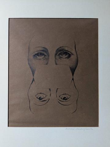 Fernand Vanderplancke (toegeschreven) - grafiek - in kader beschikbaar voor biedingen