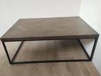 Bijzettafel met visgraatmotief, Ophalen, Minder dan 45 cm, Gebruikt, 75 cm of meer