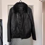 Real genuine leather jacket woman coat L, Ophalen, Zo goed als nieuw