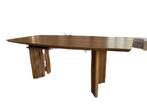 Table extensible en orme massif 2 rallonges intégrées 45 cm, Maison & Meubles, Comme neuf, Design, Autres essences de bois, 50 à 100 cm
